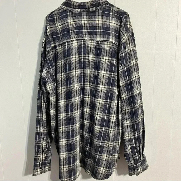 Men’s extra large craftsman long sleeve heavyweight flannel shirt button up. EPC - Picture 7 of 9